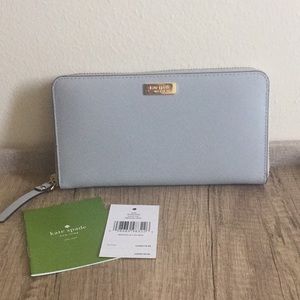 Kate Spade new continental zip wallet.